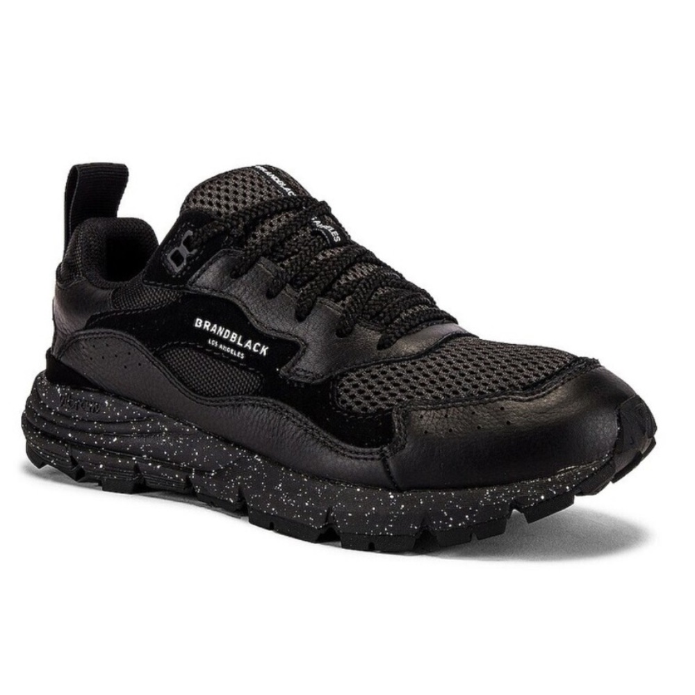 Brandblack Nomo Women’s Black Speckled Sneakers